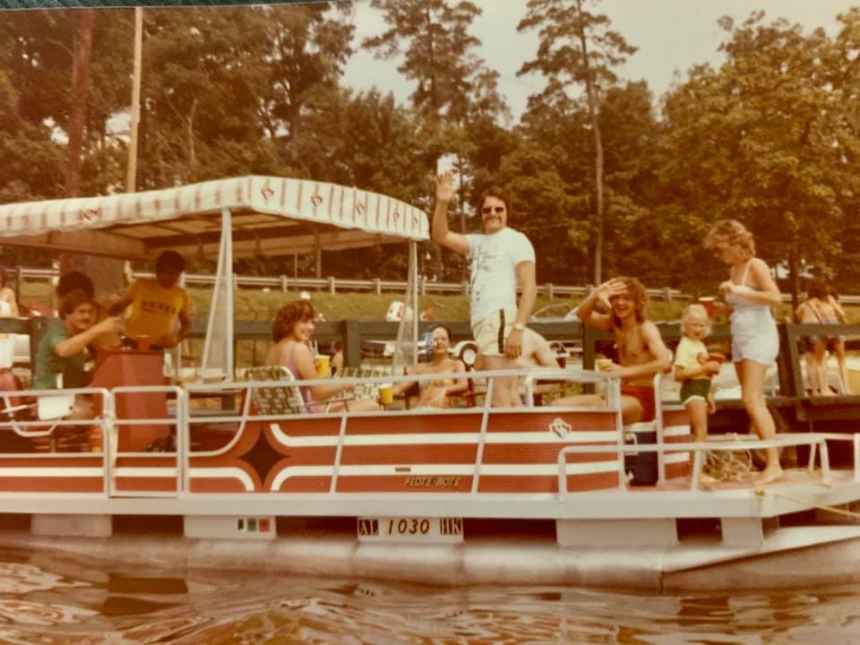 The Q Crew Cruising On The River